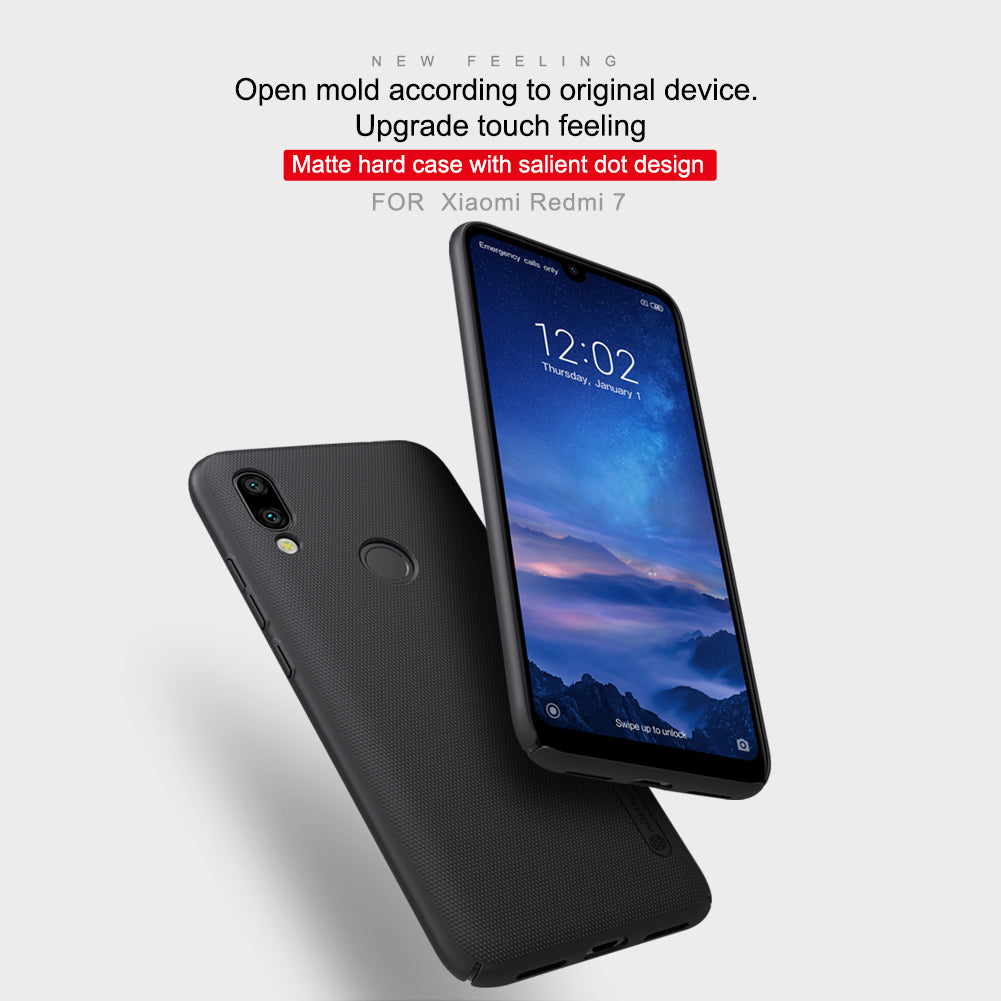 Xiaomi Redmi 7 Carcasa Frosted Nillkin + Soporte – imagen 6