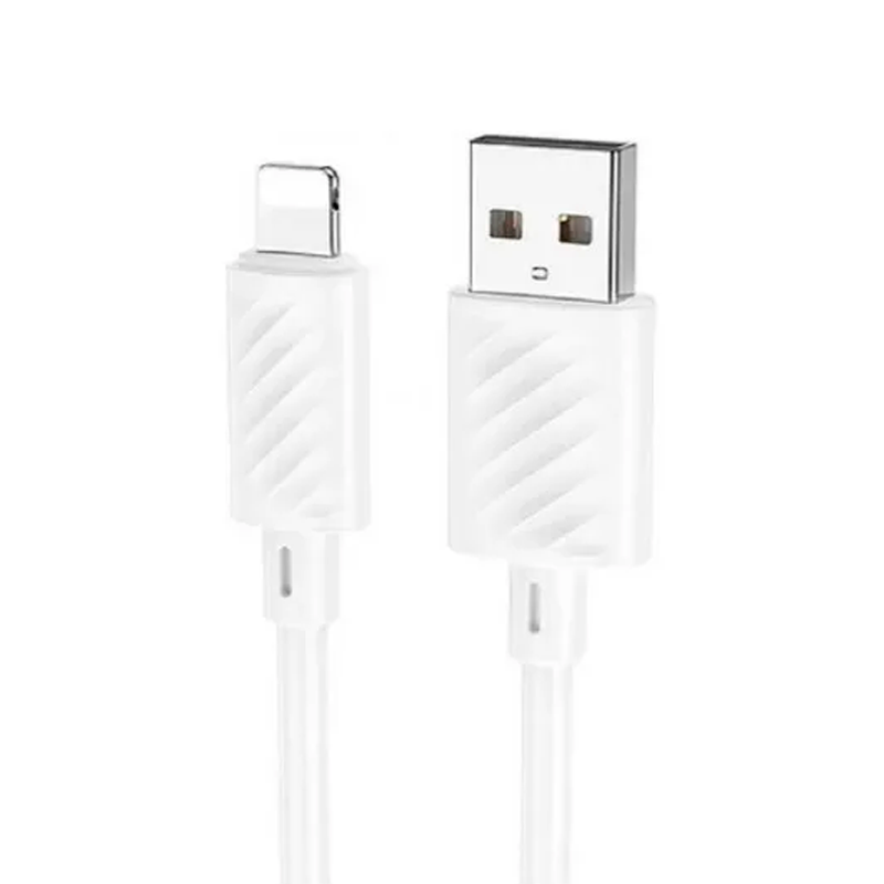 Cable Usb Para Lightning Hoco X88 2 Metros Blanco