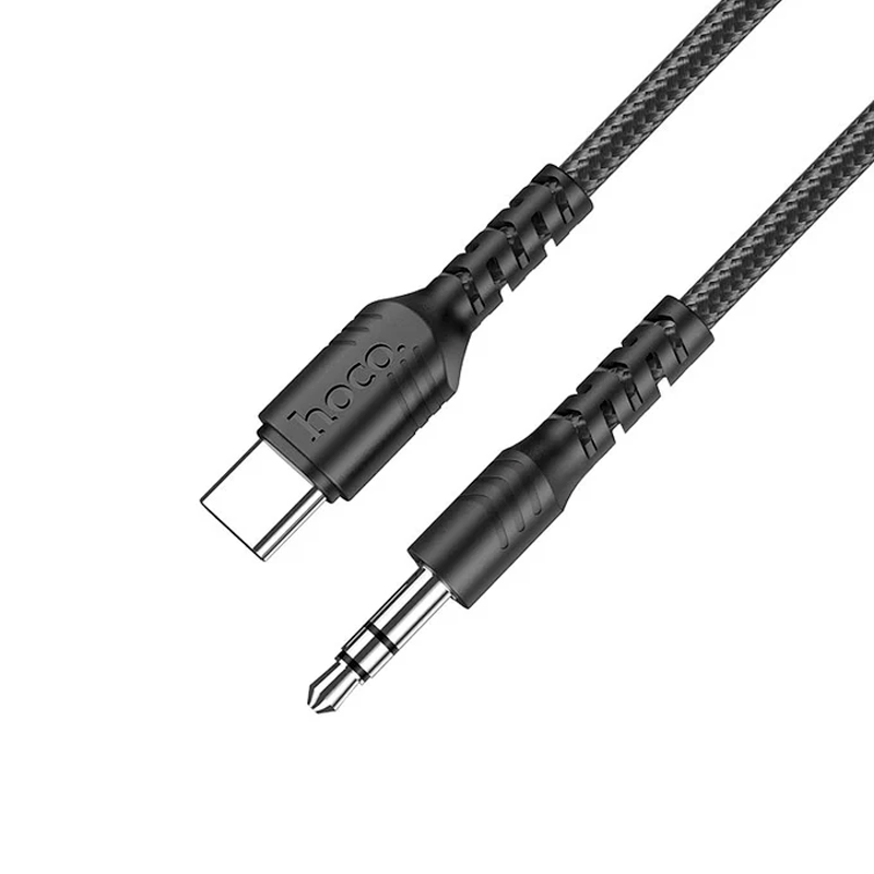 Cable Auxiliar 3.5 a Tipo C Hoco Upa17 Negro