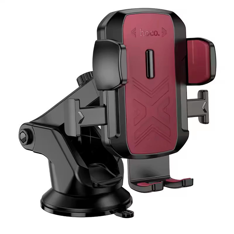 Soporte De Auto Parabrisas Tablero Hoco H65 Negro