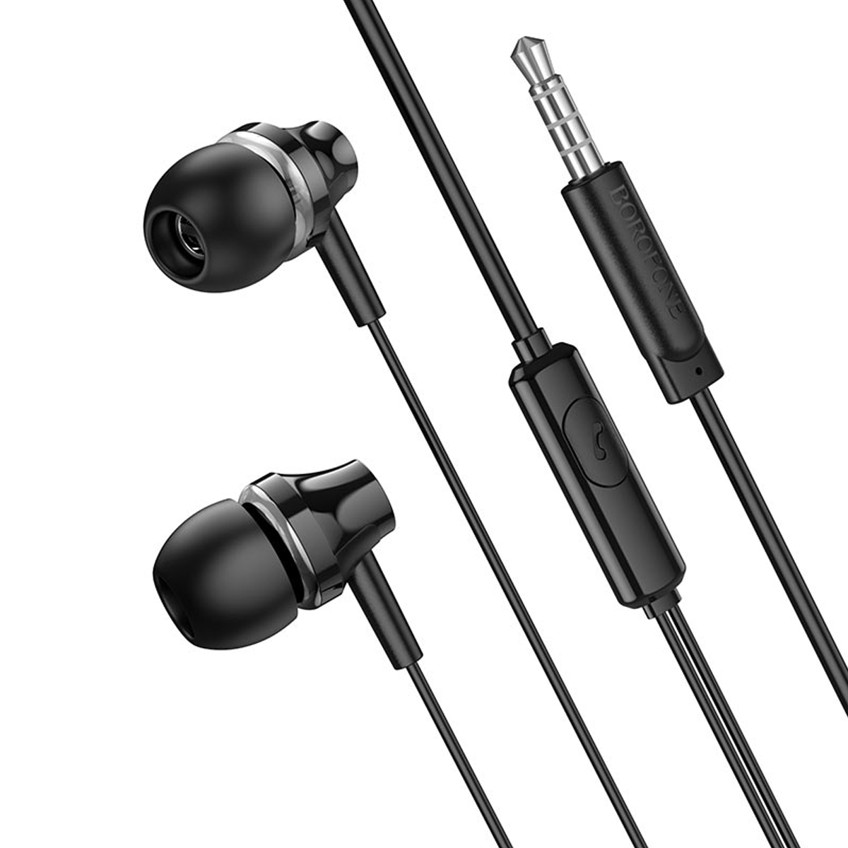 Audífonos In Ear Borofone Bm74 3.5mm Negro