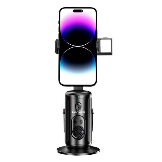 Soporte Selfie Bluetooth Lenyes Lph106 Led 360 Grados Negro