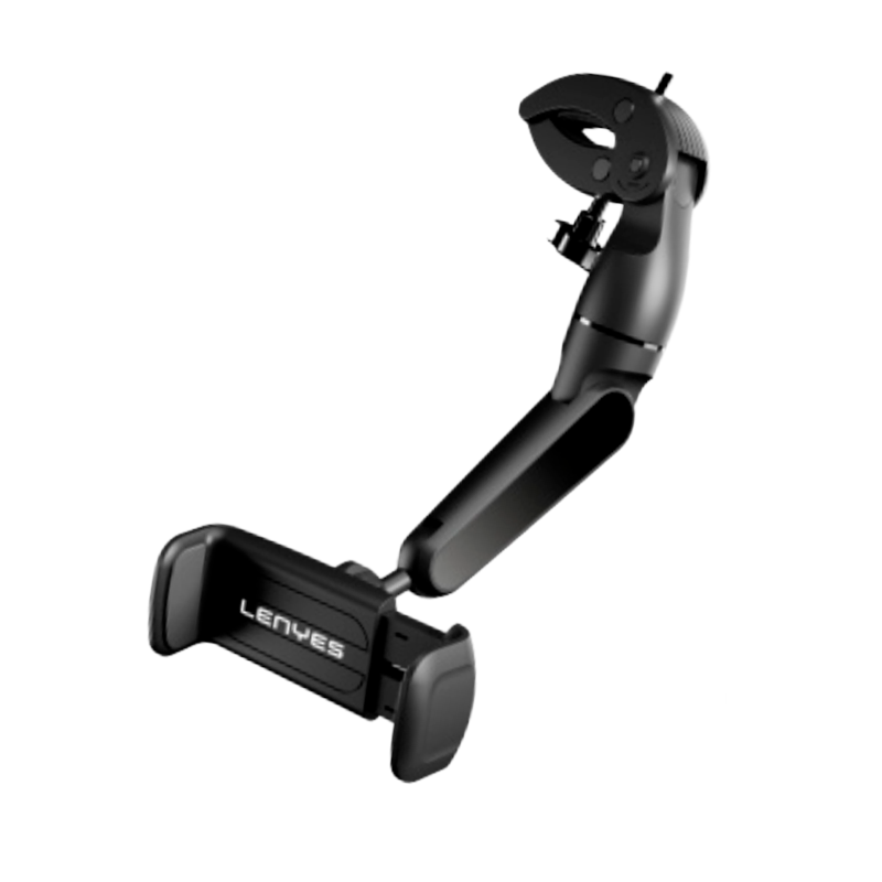 Soporte De Auto Espejo Retrovisor Lenyes Cr146 Negro