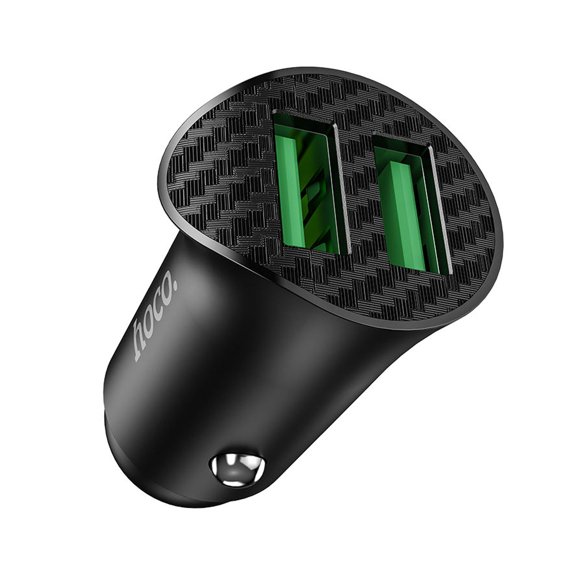 Cargador de Auto Hoco Z39 Usb Dual Q3.0 18w Negro – imagen 2