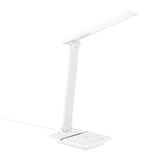 Lampara Escritorio Mesa Hoco Hx11 Plegable Blanco