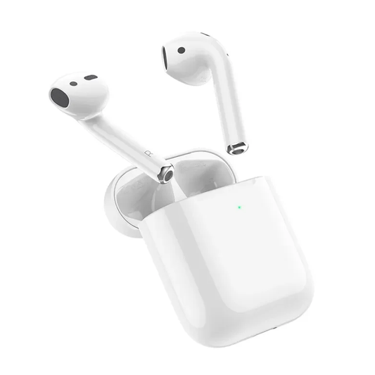 Audífonos Bluetooth Borofone Tws Bw79 True Blanco