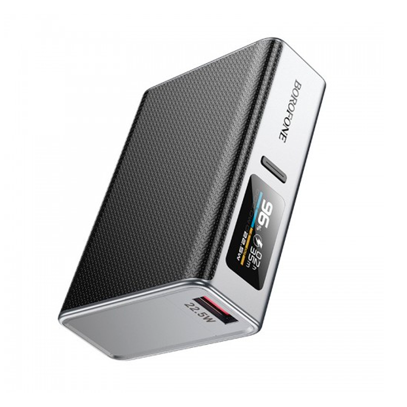 Powerbank Carga Rapida Borofone Bj72 Energy 10000 Mah Gris