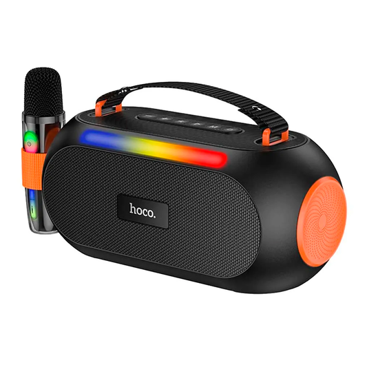 Parlante Bluetooth Hoco Ds64 Karaoke Cool Negro