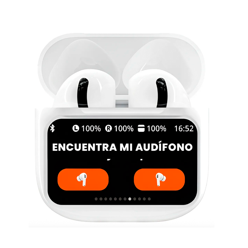 Audífonos In Ear Bluetooth Lenyes Air12 Enc Blanco