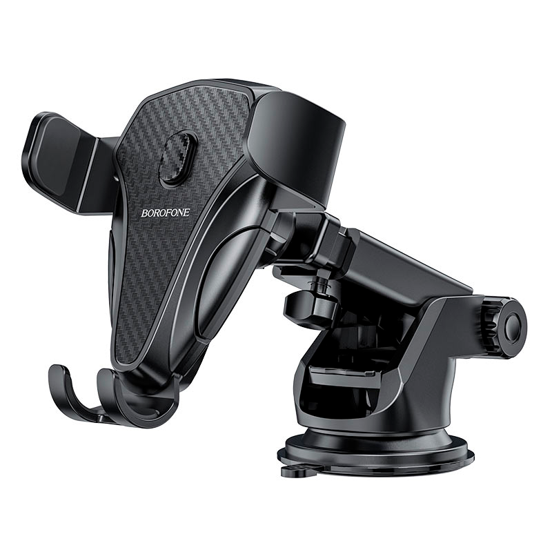 Soporte De Auto Tablero Parabrisas Borofone Bh38 Negro