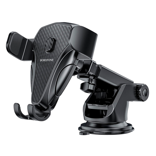 Soporte De Auto Tablero Parabrisas Borofone Bh38 Negro