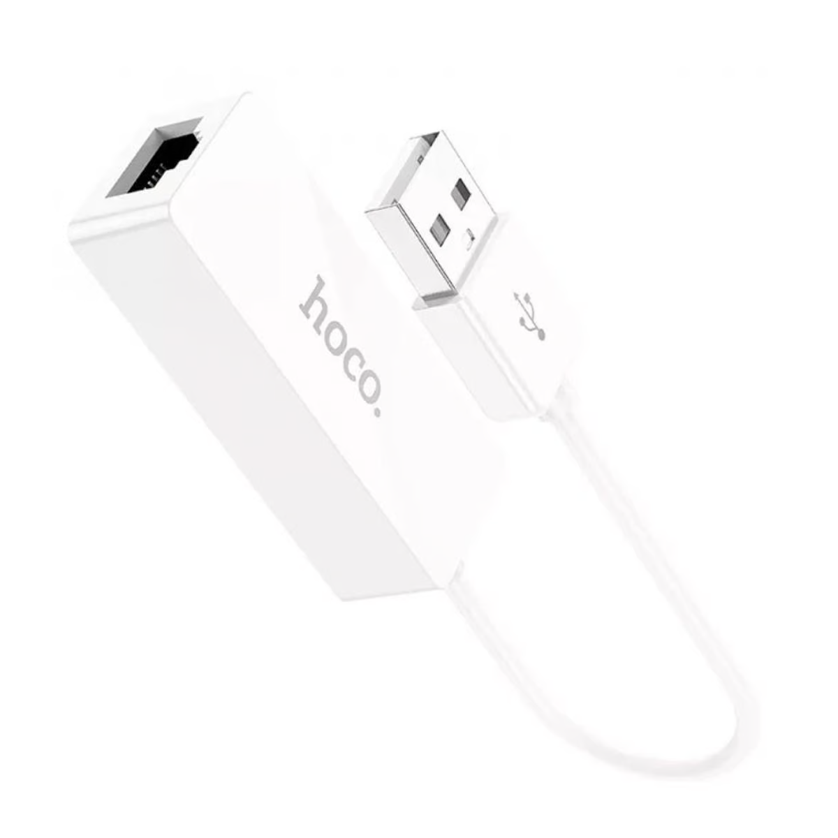 Adaptador Hoco Ua22 Usb a Rj45 Blanco
