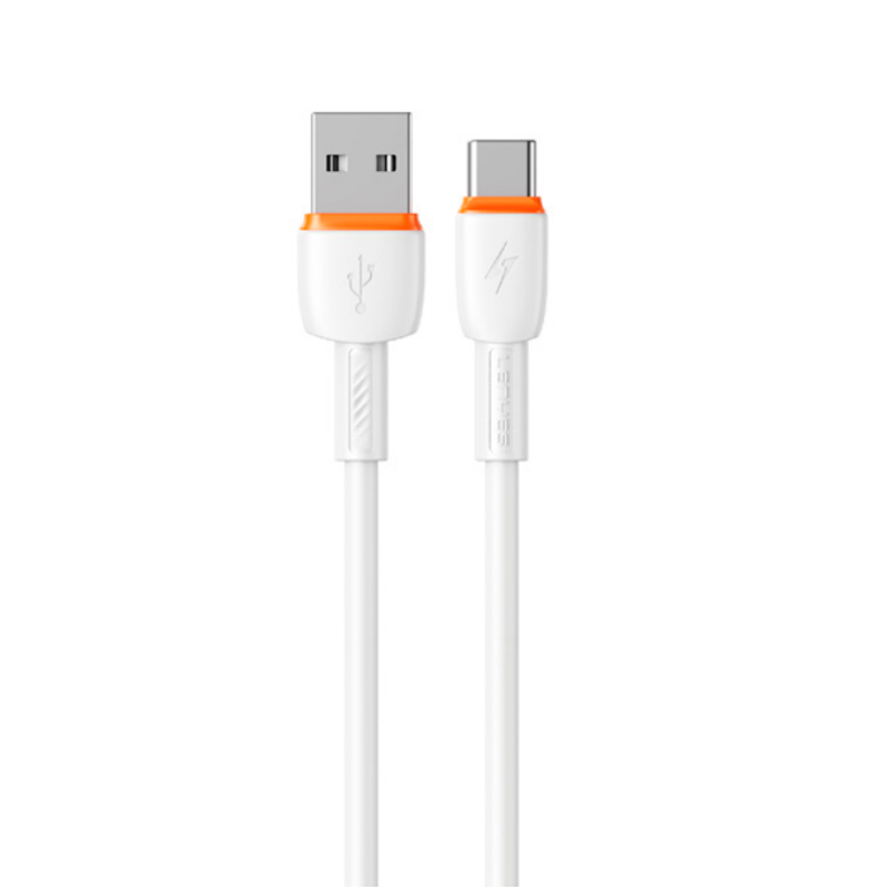 Cable Usb a Tipo C Lenyes Lc545 1 Metro Blanco