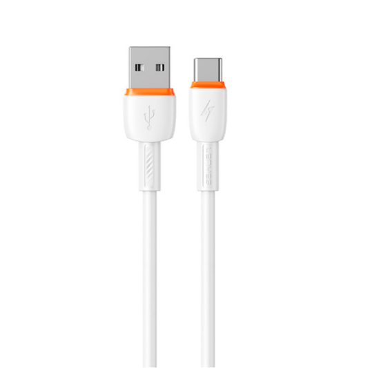 Cable Usb a Tipo C Lenyes Lc545 1 Metro Blanco