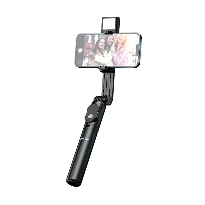 Soporte Palo Selfie Bluetooth Lenyes Lph101 Led Negro
