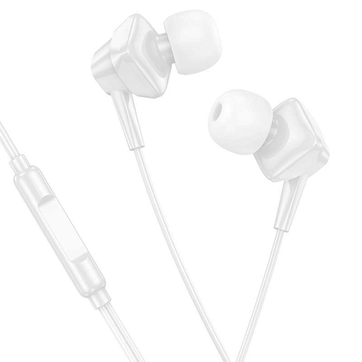 Audífonos In Ear Hoco M113 Landy 3.5mm Blanco