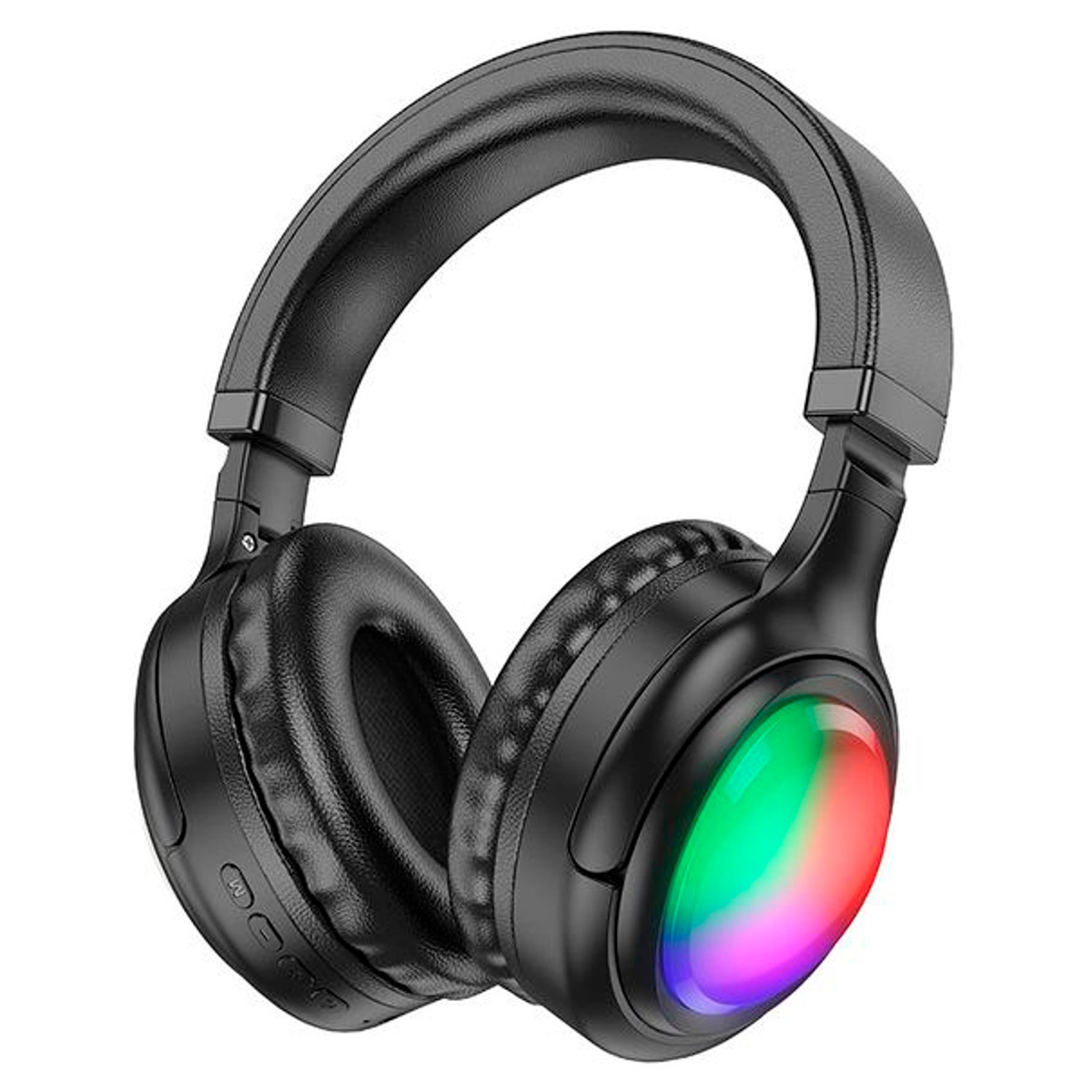 Audífonos Bluetooth Hoco W48 Headset Rgb Negro