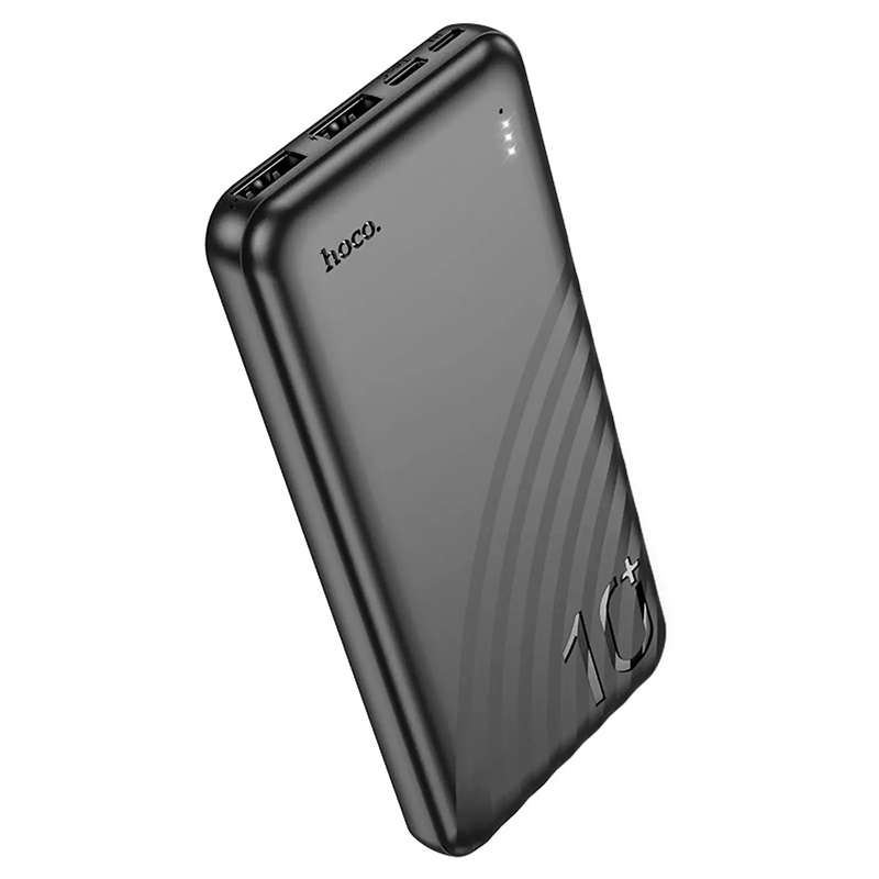 Powerbank Carga Rapida Hoco J123 Element 10000 Mah Negro