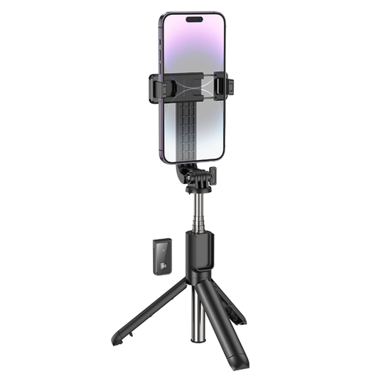 Baston Selfie Tripode Bluetooth Borofone By11 Negro