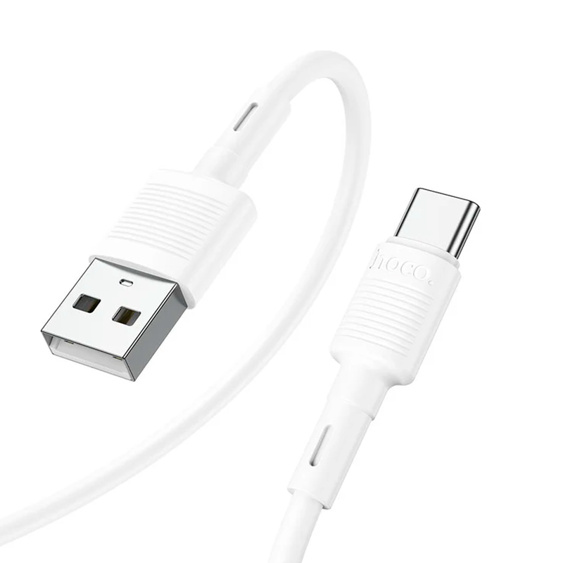 Cable Usb a Tipo C Hoco X83 Victory Blanco