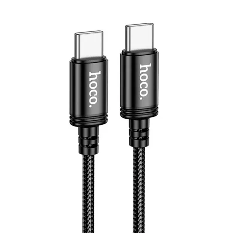 Cable Tipo C a Tipo C Hoco X89 Wind Negro