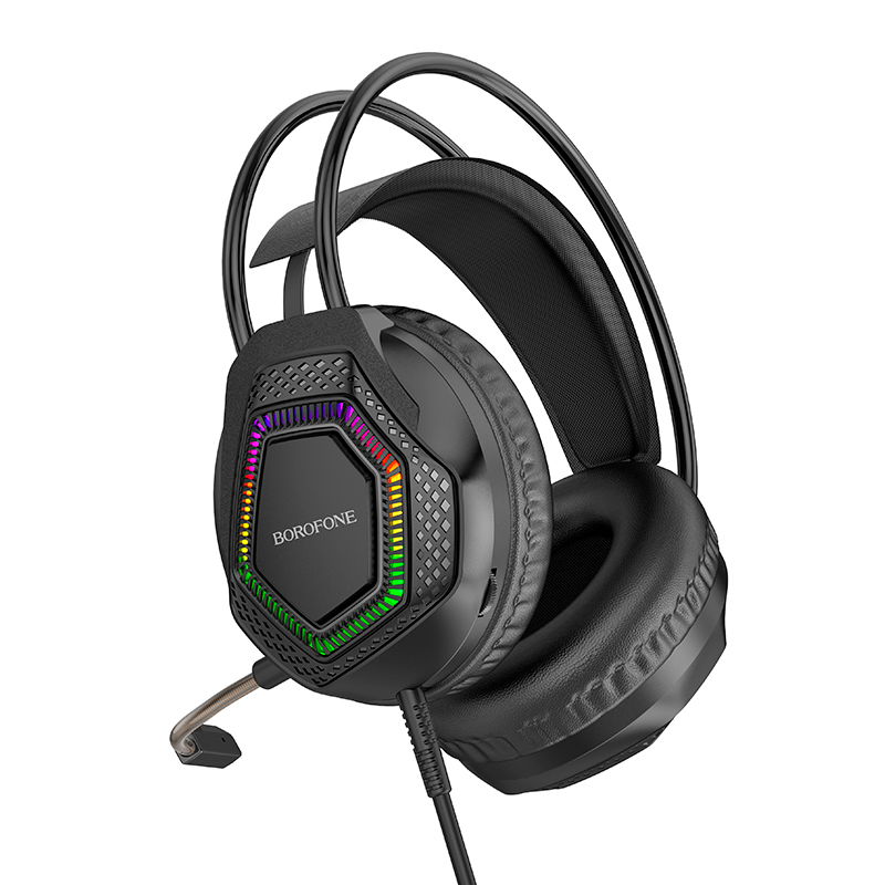 Audifonos Gamer Bluetooth Borofone Bo105 Thunder Negro