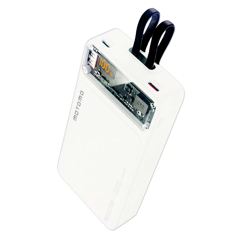 Bateria Portatil Powerbank Motomo Mo-036 20.000 Mah Blanco