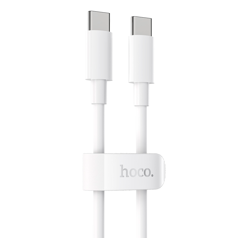 Cable Tipo C a Tipo C 100w Hoco X51 High Power 1M Blanco