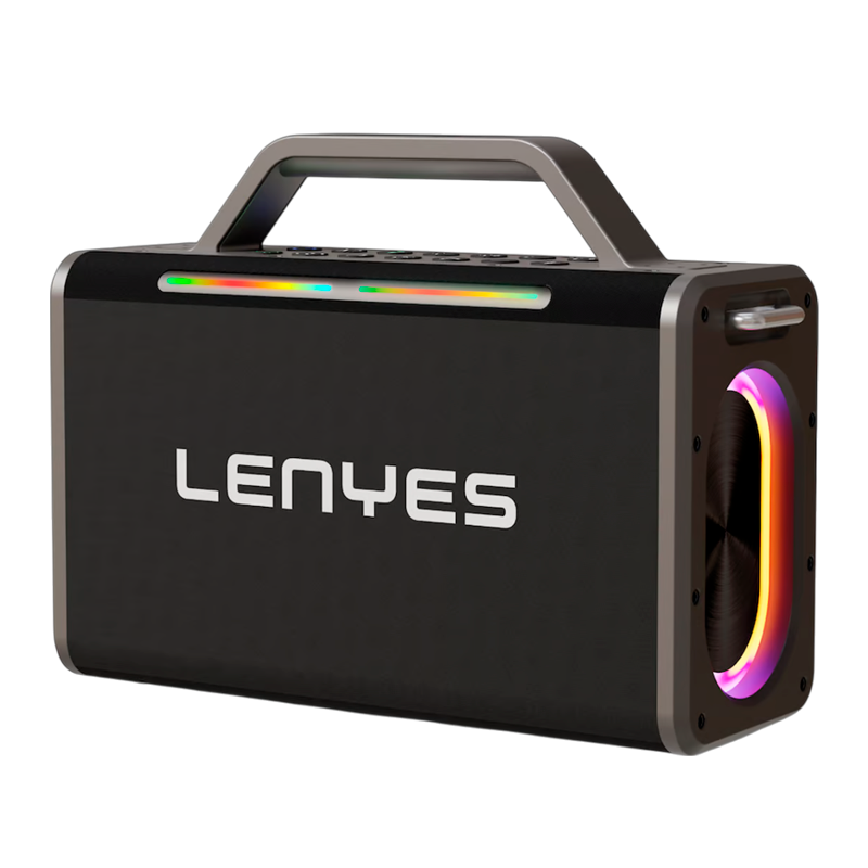 Parlante Bluetooth Lenyes S835 Karaoke 200w Negro