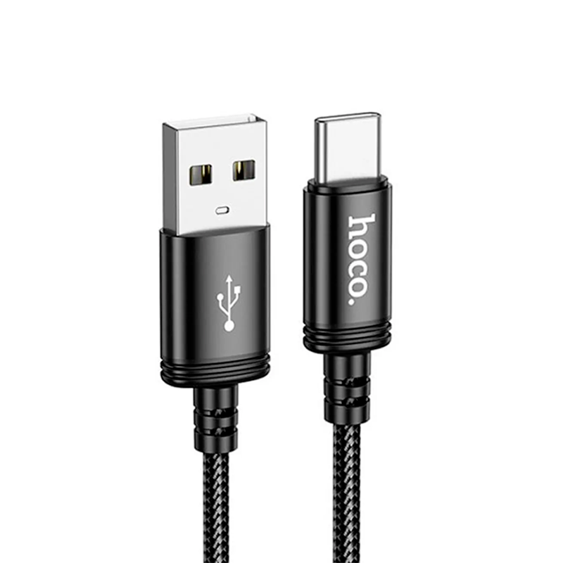 Cable Usb a Tipo C Hoco X89 Nueva Caja Negro