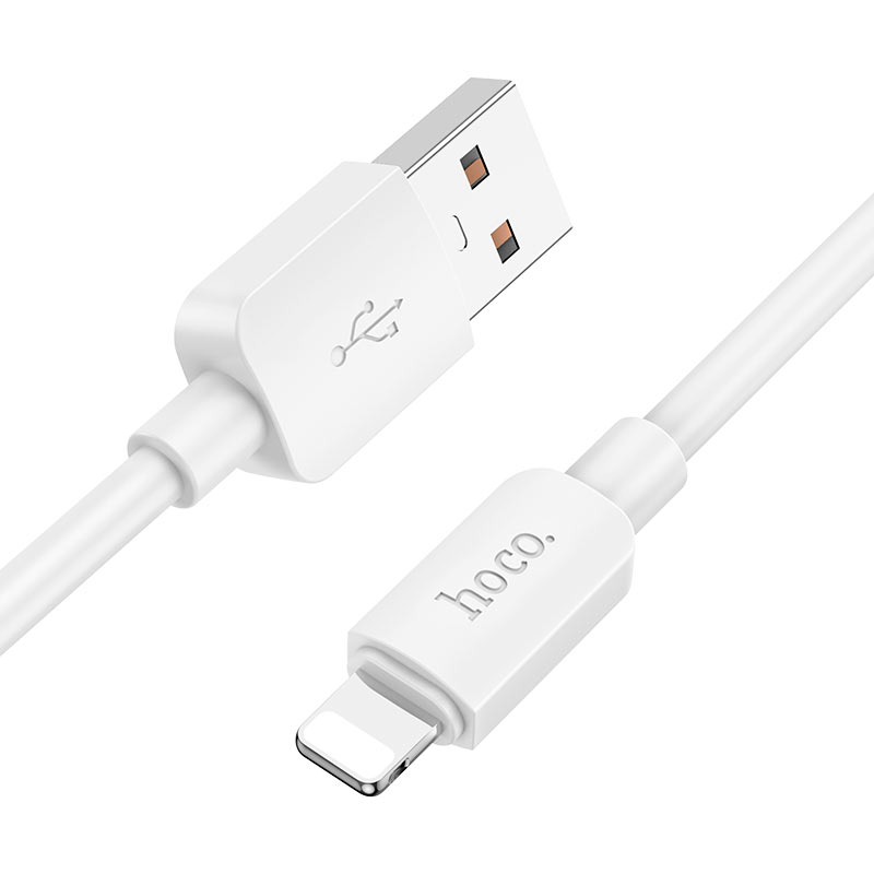 Cable Usb a Lightning 2.4a Hoco X96 Hyper 1 Metro Blanco
