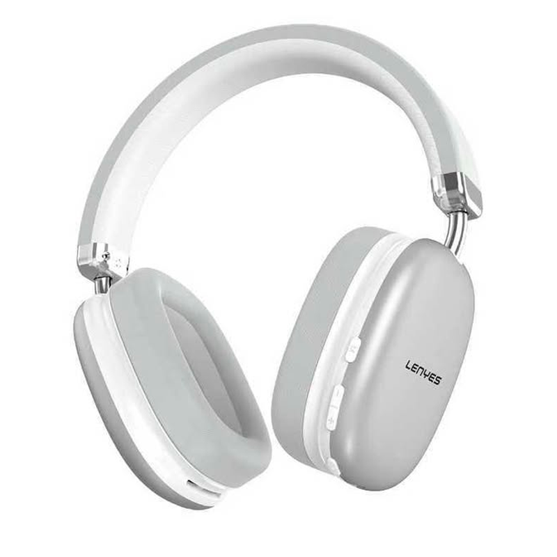 Audífonos Headset Bluetooth Lenyes Lh87 Gris