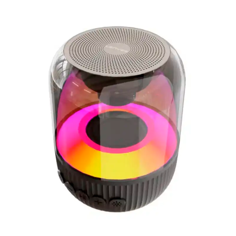 Parlante Bluetooth Lenyes S215 Colorfull Lights 5w Negro