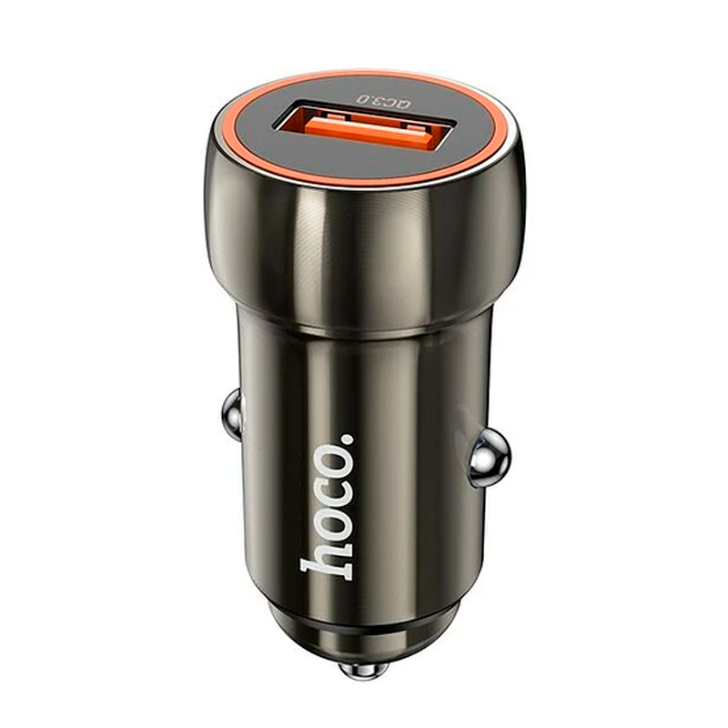 Cargador De Auto Hoco Z46 Qc 3.0 18w Negro