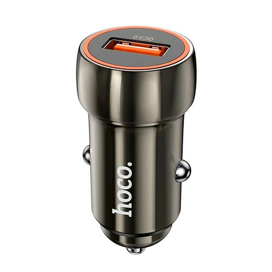 Cargador De Auto Hoco Z46 Qc 3.0 18w Negro