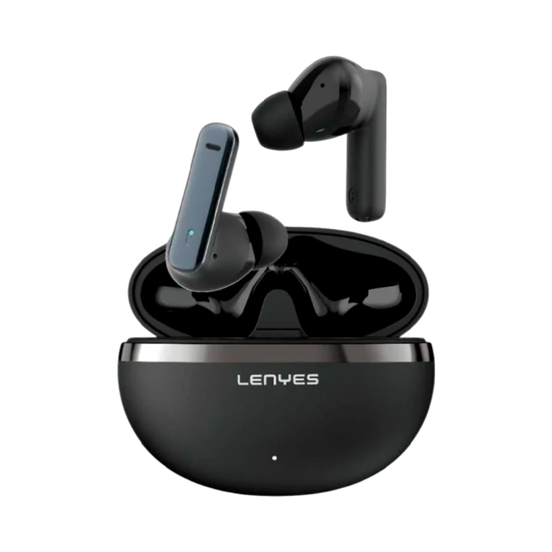 Audífonos In Ear Bluetooth Lenyes Air 98 Anc + Enc Negro