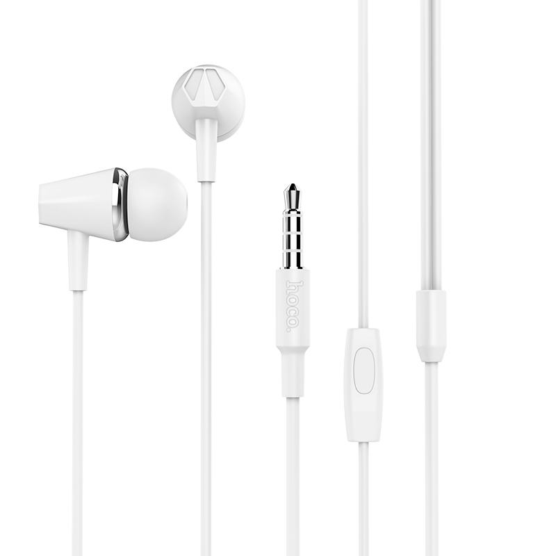 Audífonos In Ear Hoco M34 Jack 3.5mm Blanco