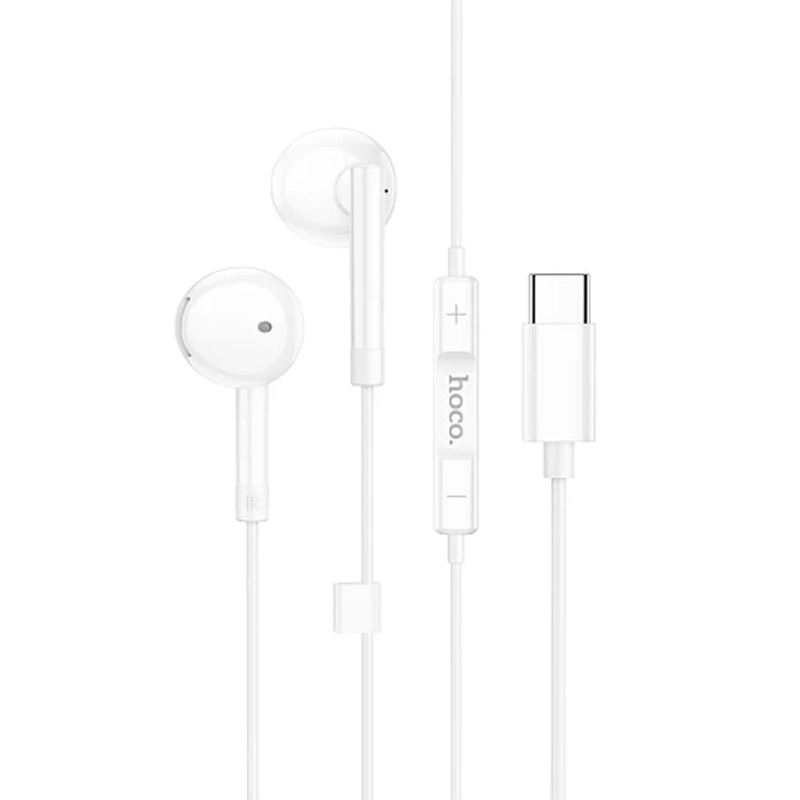 Audífonos In Ear Hoco M95 Tipo C Blanco
