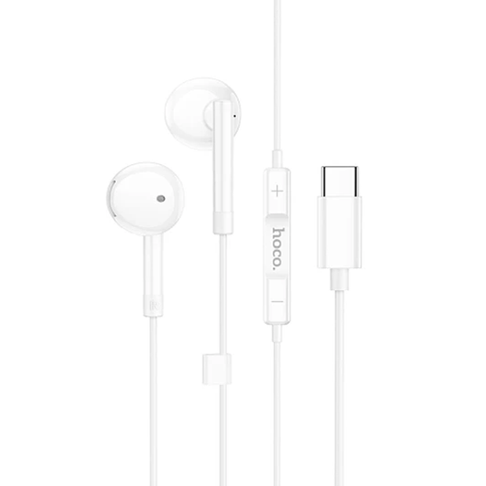 Audífonos In Ear Hoco M95 Tipo C Blanco