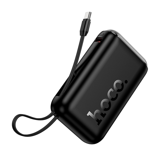 Powerbank Carga Rapida Hoco J157 Leader 10000 Mah Negro