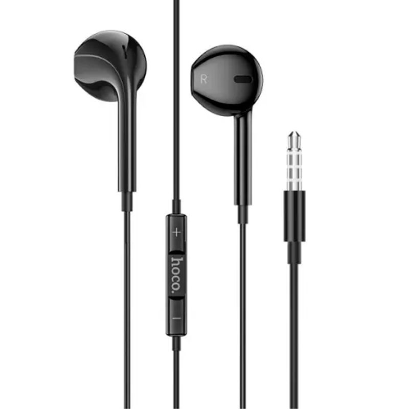 Audífonos In Ear Hoco M101 Crystal 3.5mm Negro