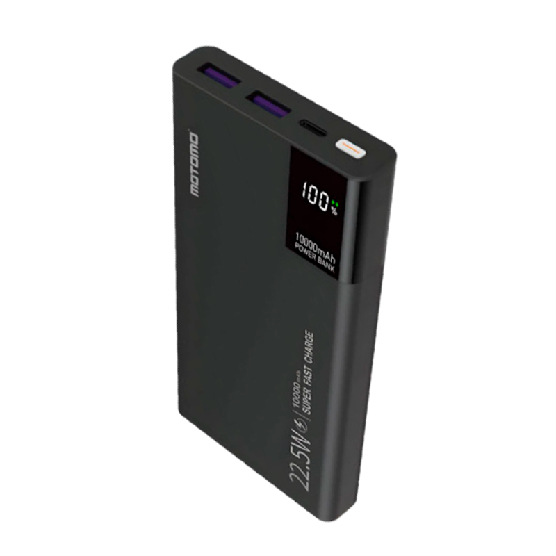 Bateria Portatil Powerbank Motomo Pobamo41 10.000 Mah Negro