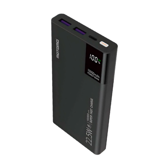 Bateria Portatil Powerbank Motomo Pobamo41 10.000 Mah Negro