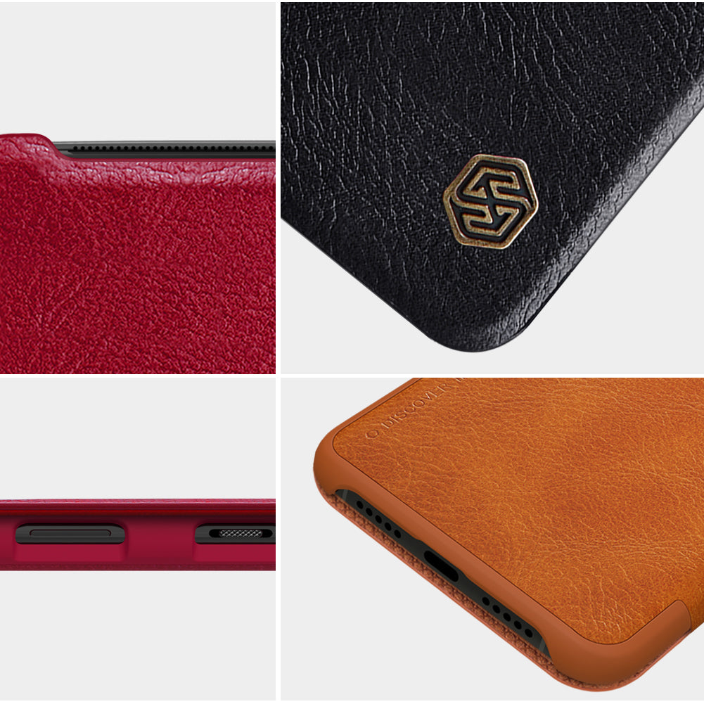 Oneplus 7 Qin Flip Cover Cuero Nillkin – imagen 6