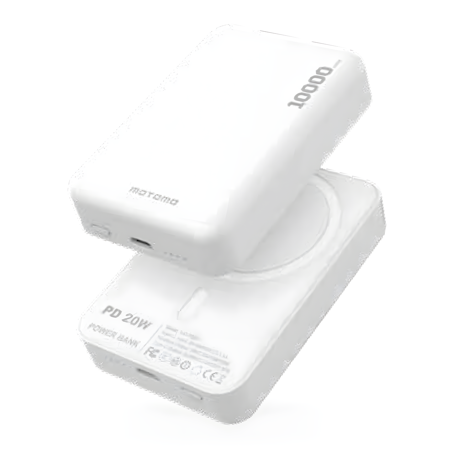 Powerbank Carga Rápida Motomo para MagSafe 10000mAh Blanco