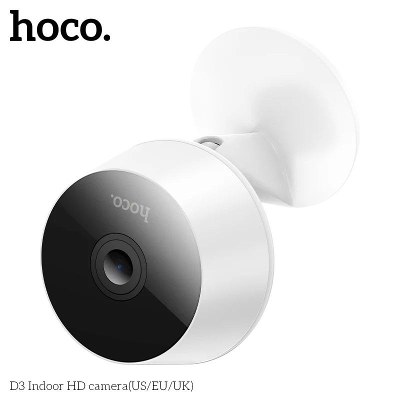 Cámara Seguridad Wifi Video Hoco D3 Full Hd Blanco – imagen 3