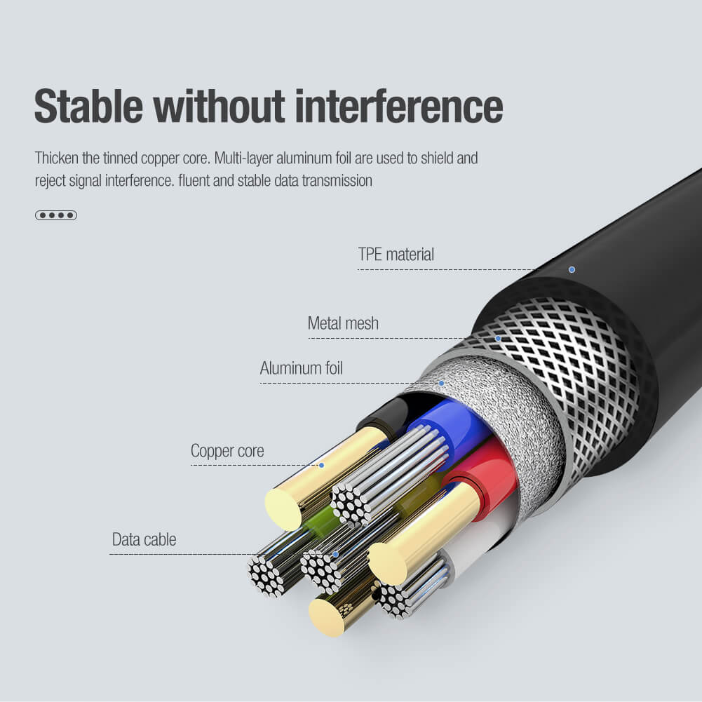 Cable Premium Nillkin Para Garmin Watch 1m Negro – imagen 5