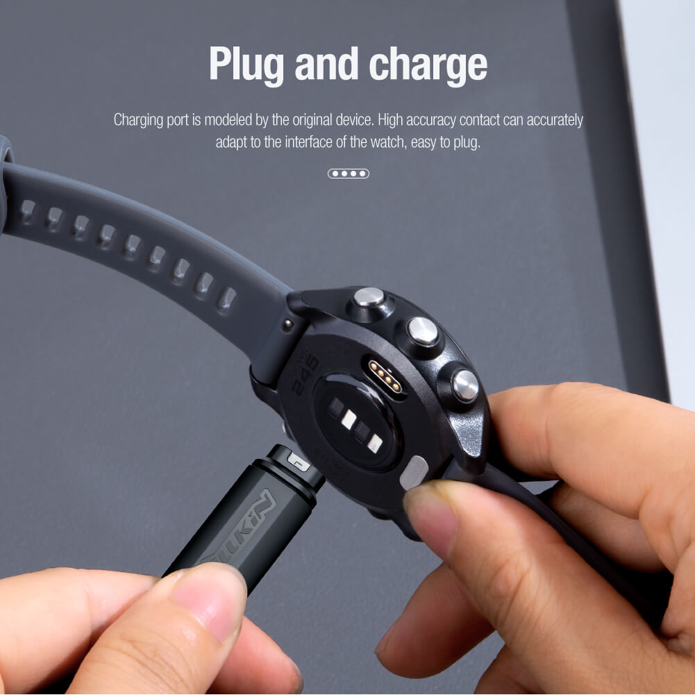 Cable Premium Nillkin Para Garmin Watch 1m Negro – imagen 4