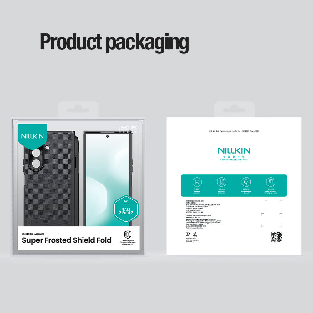 Carcasa Nillkin Frosted Con Espacio S Pen Para Samsung Galaxy Z Fold 7