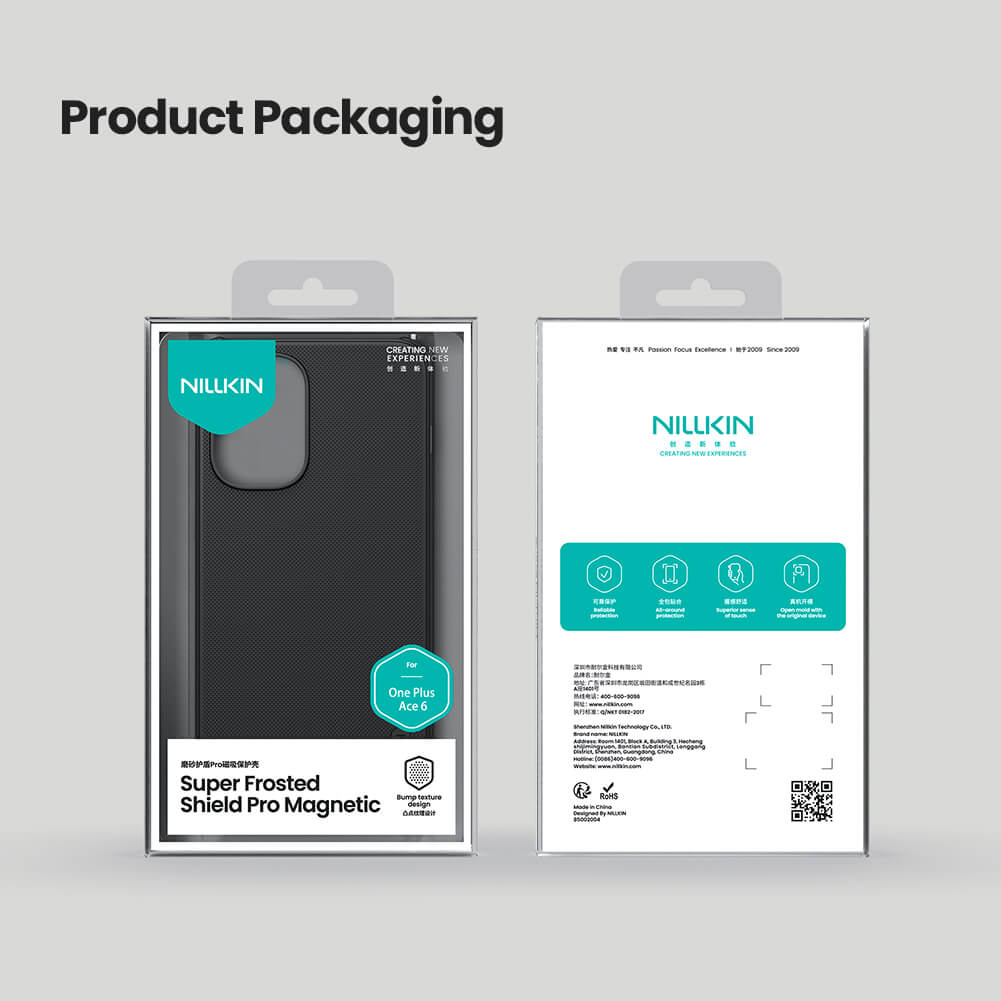 Carcasa Nillkin Super Frosted Pro Magnetica Para Oneplus Ace 6 6t 15r – imagen 4